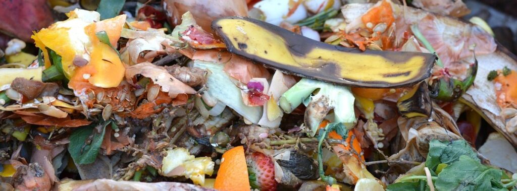 banana peel compost